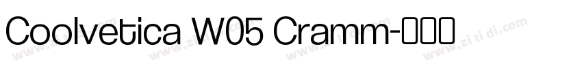 Coolvetica W05 Cramm字体转换